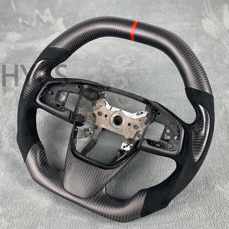 Carbon Car Steering Wheel for Honda Civic 10th gen Carbon Fiber Steering Wheel