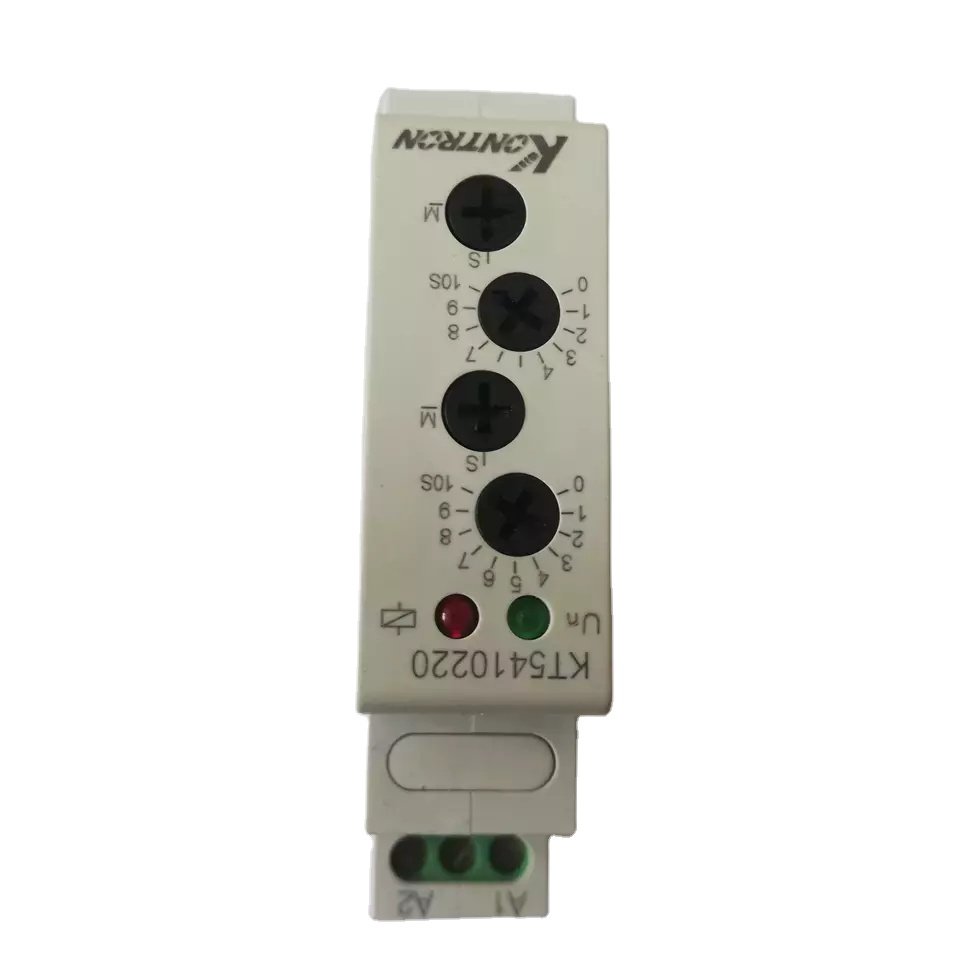 Kontron KT5410 Miniature Auto Voltage Regulator 220Vac Time Relay with High Power Contact Load Sealed Voltage Protection Feature