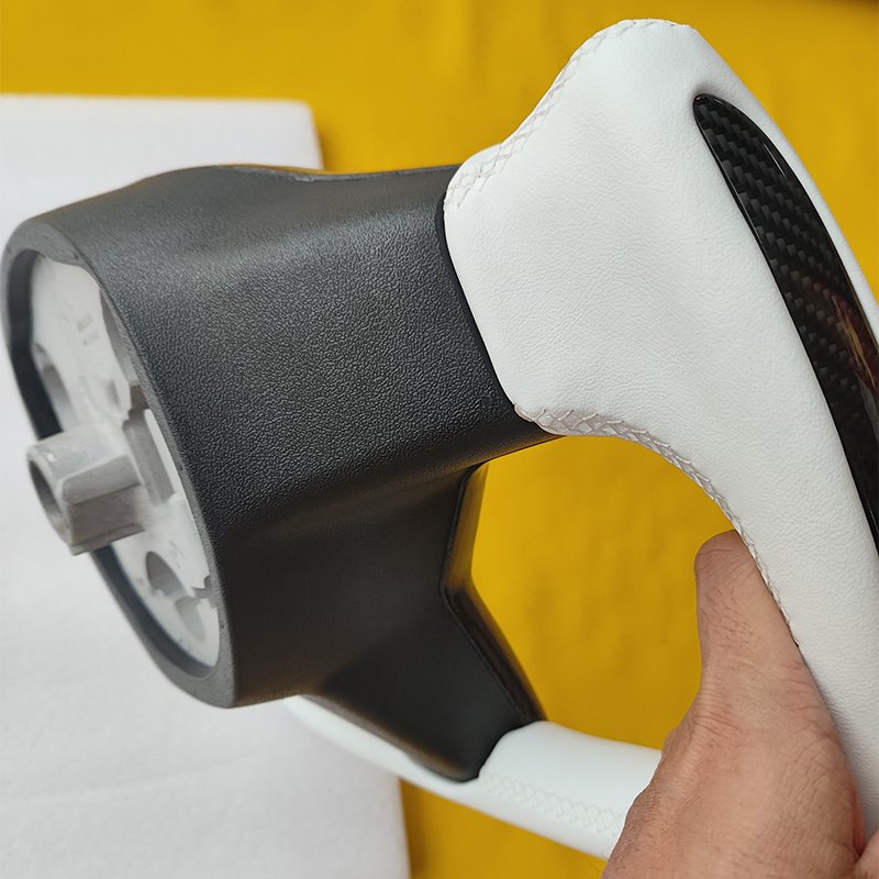 Wholesale Customized Style Model 3 Y carbon fiber model 3 alcantara leather car tesla steering wheel