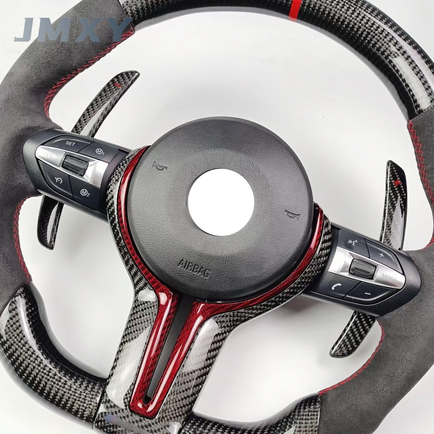High-quality carbon fiber steering wheel is suitable for BMW F20 F21 M2 F22 F30 F80 car steering wheel