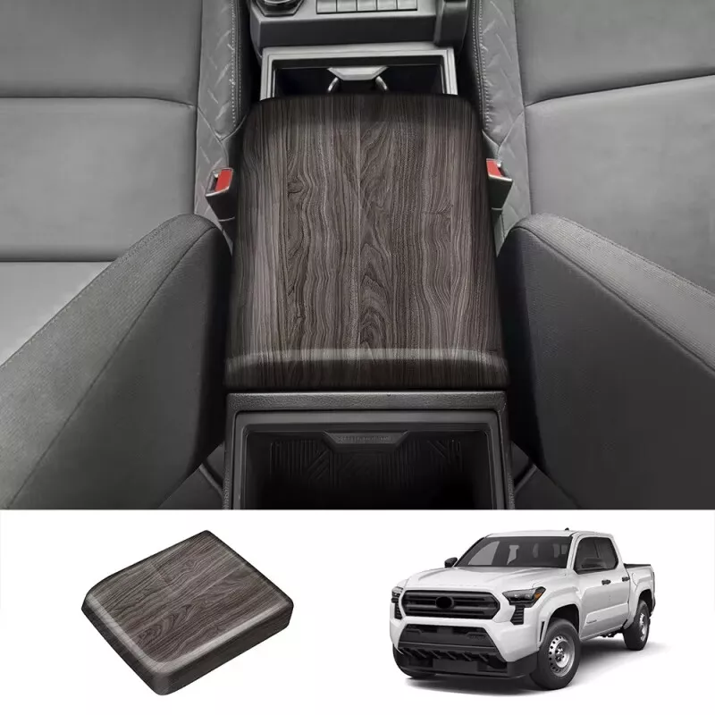 Fit for Toyota Tacoma 2024 2025 Modified Interior Car Armrest Box Cover Center Console Protector Pad Automobile Accessories