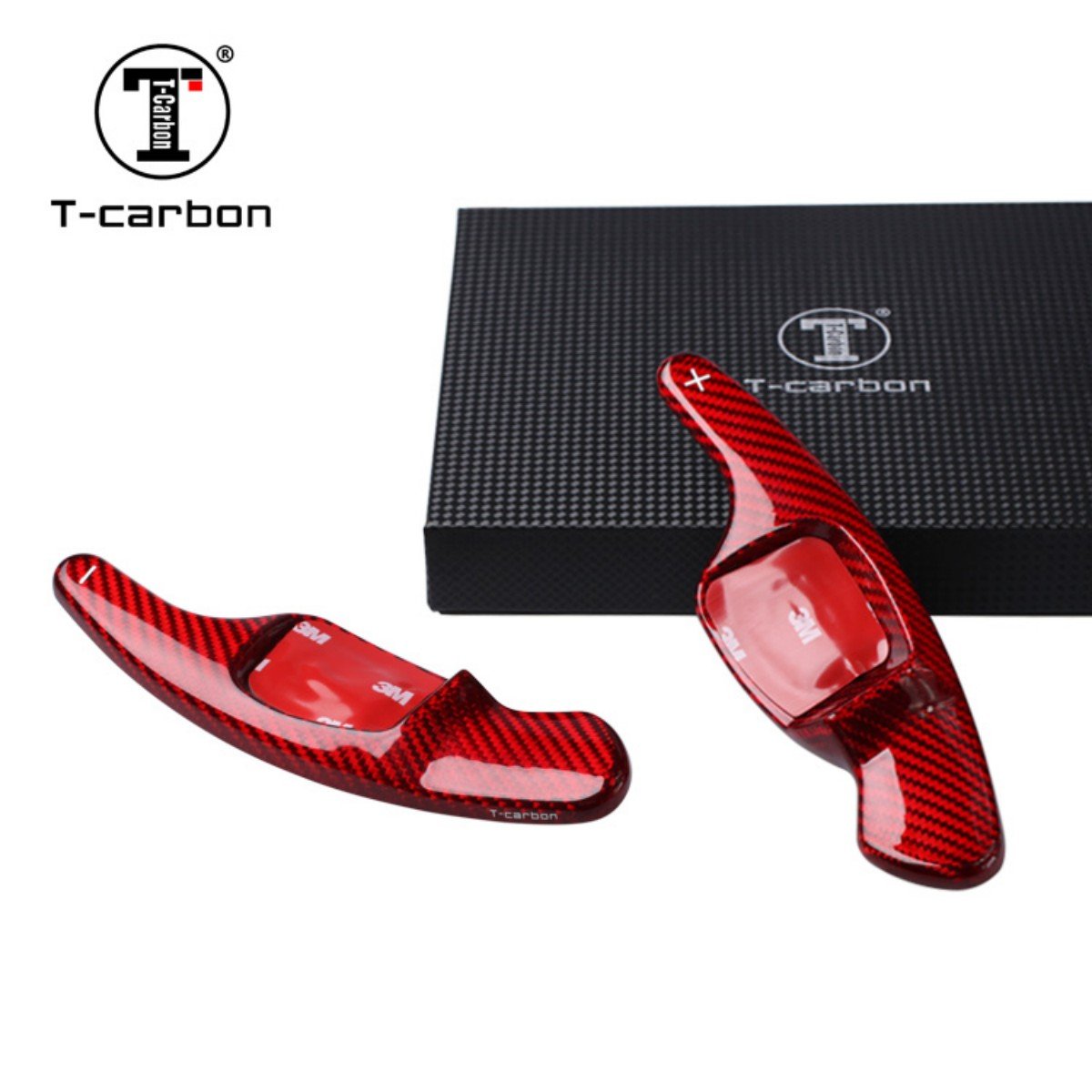 Carbon Fiber Shift Paddle For VW Tiguan Golf 8 Steering Wheel Extension Paddle Shifter Car Interior Accessories Paddle Shift