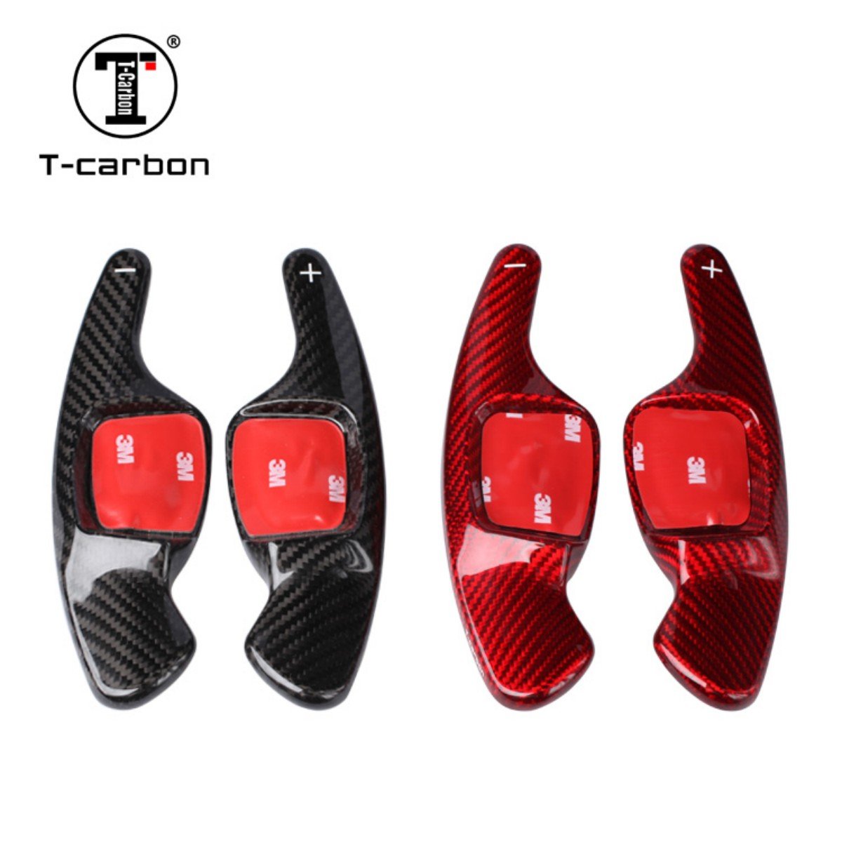 Carbon Fiber Shift Paddle For VW Tiguan Golf 8 Steering Wheel Extension Paddle Shifter Car Interior Accessories Paddle Shift