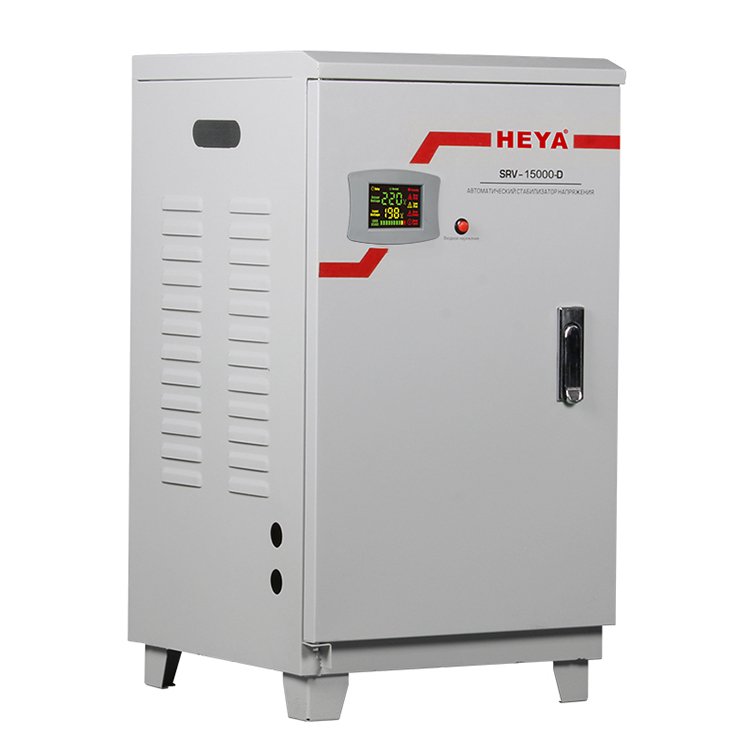 15KVA Power Manager Single Phase Relay Type Voltage Stabilizer 220V Automatic Regulator with AC Current and LED Display
