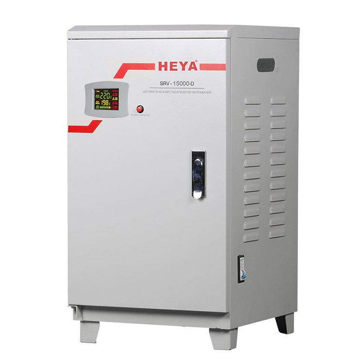 15KVA Power Manager Single Phase Relay Type Voltage Stabilizer 220V Automatic Regulator with AC Current and LED Display