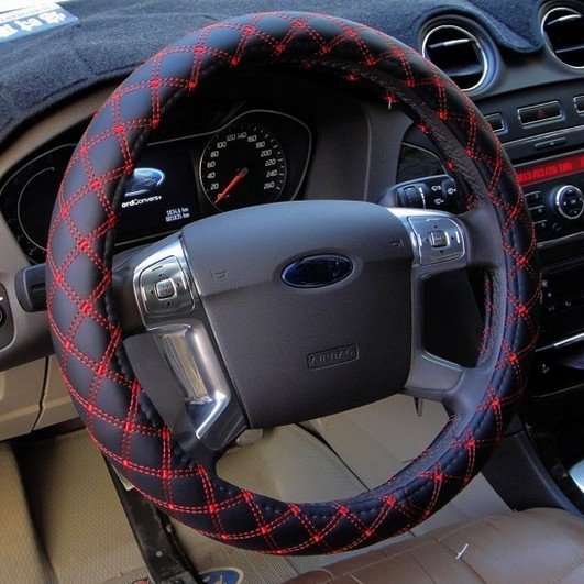 Truck 42cm 45cm 47cm 50cm Leather Steering Wheel Display Steering Wheel Car Accessories