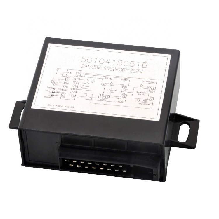 Truck Parts Auto Flasher Relay 5010415051B 5010415051 5010415050 24V 16P for Renault for DT NO. 6.81000