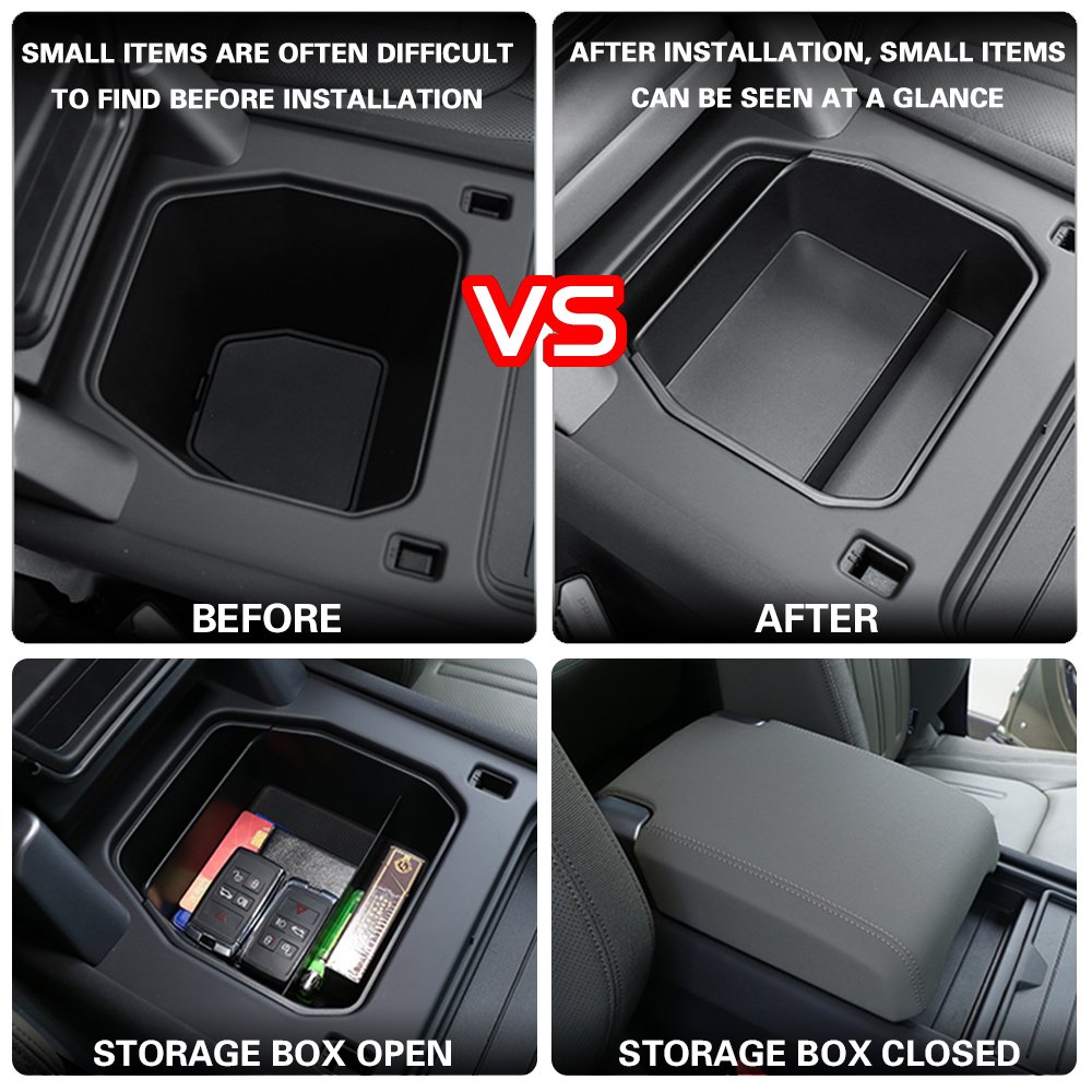 Car Armrest Box Central Secondary Storage Phone Holder Container for Land Rover Defender 110 2020 Car Styling