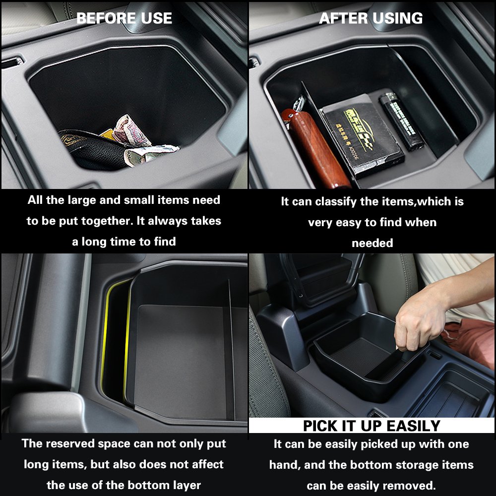 Car Armrest Box Central Secondary Storage Phone Holder Container for Land Rover Defender 110 2020 Car Styling