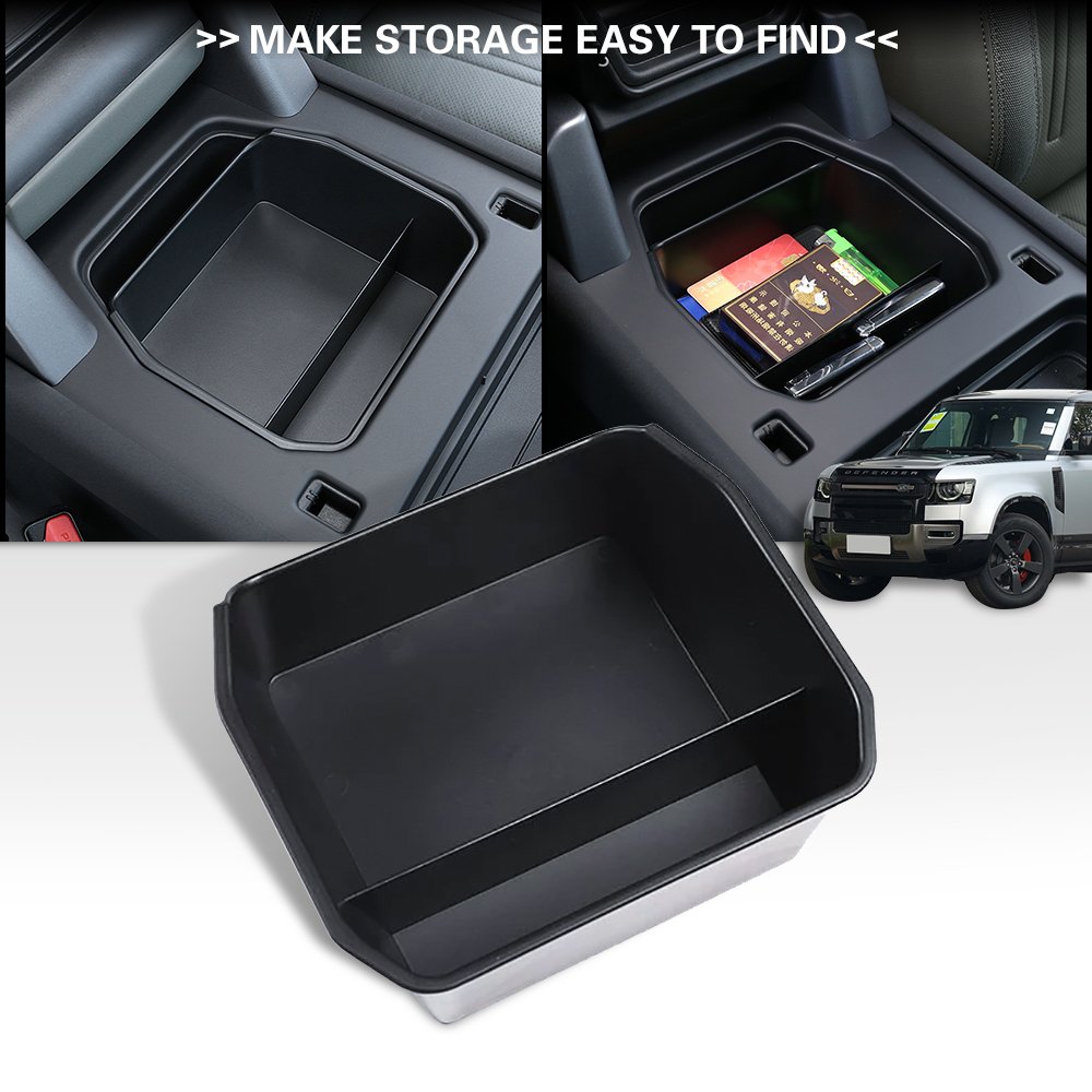 Car Armrest Box Central Secondary Storage Phone Holder Container for Land Rover Defender 110 2020 Car Styling