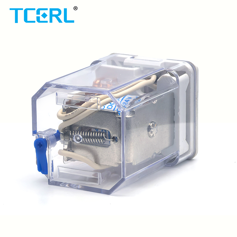 JQX-10F Miniature 24VDC Power Relay High 10A Load Current Auto Switch Sealed Protective General Purpose Use Voltage Regulation