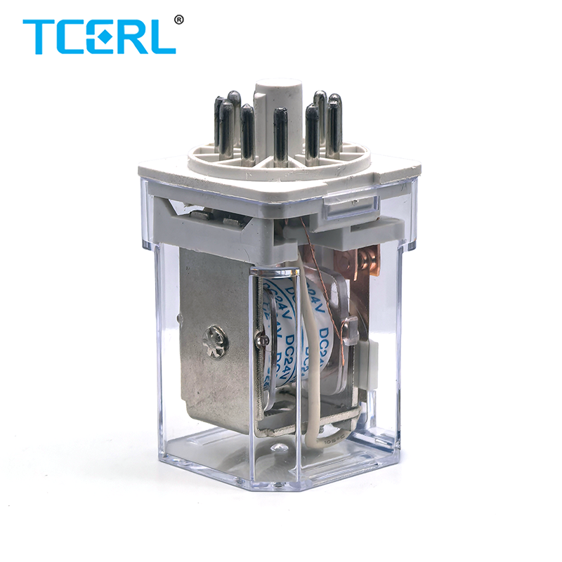 JQX-10F Miniature 24VDC Power Relay High 10A Load Current Auto Switch Sealed Protective General Purpose Use Voltage Regulation