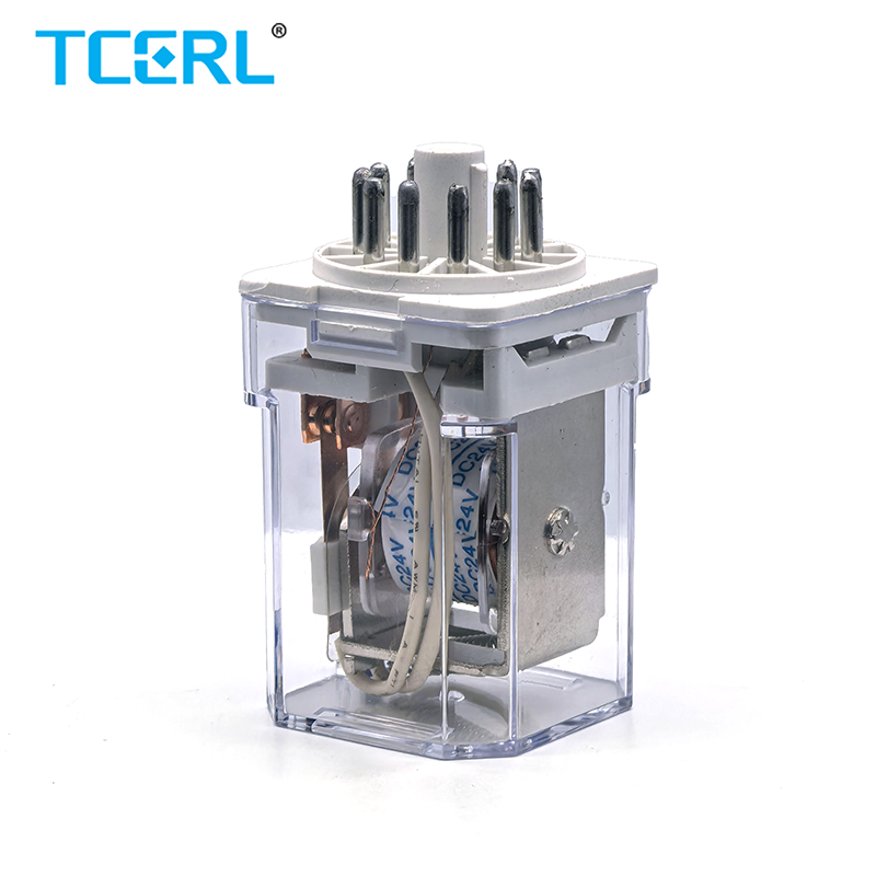 JQX-10F Miniature 24VDC Power Relay High 10A Load Current Auto Switch Sealed Protective General Purpose Use Voltage Regulation