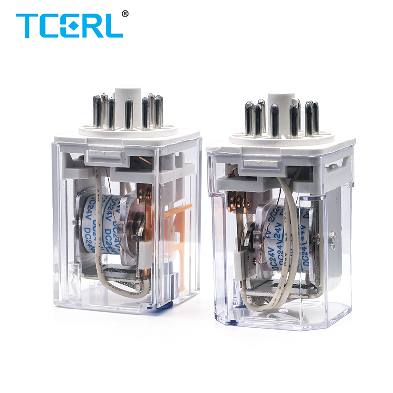 JQX-10F Miniature 24VDC Power Relay High 10A Load Current Auto Switch Sealed Protective General Purpose Use Voltage Regulation