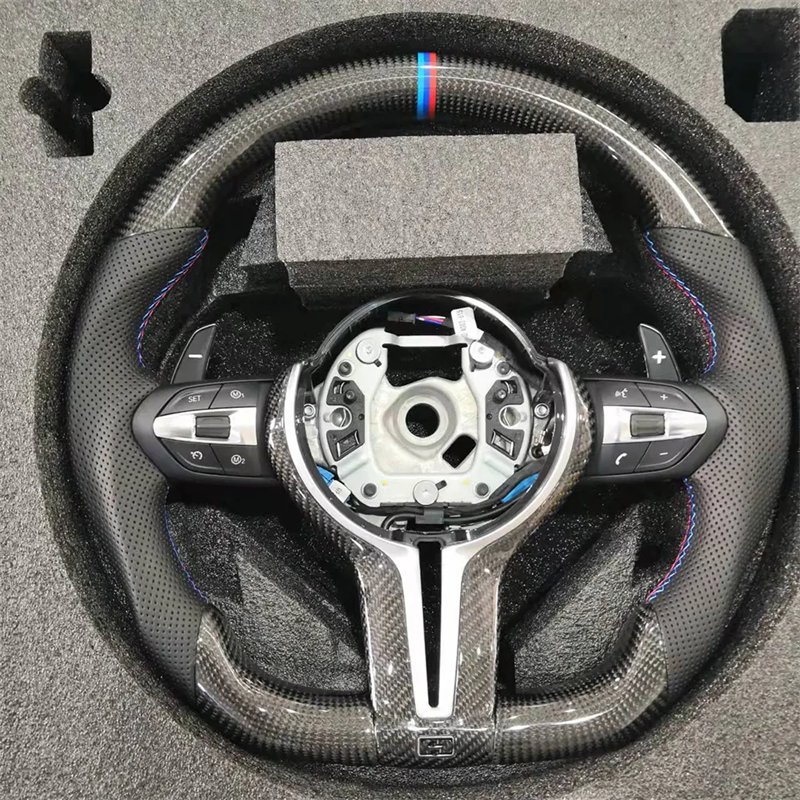 M3 steering wheel M performance carbon fiber Genuine leather automotive sports steering wheel