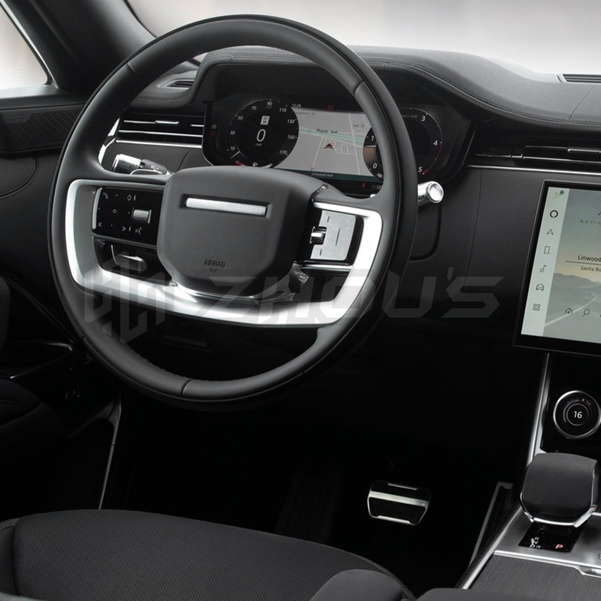 Oem Various Series Suitable Car Bodykit Carbon Fiber Steering Wheel For New Range Rover Parts