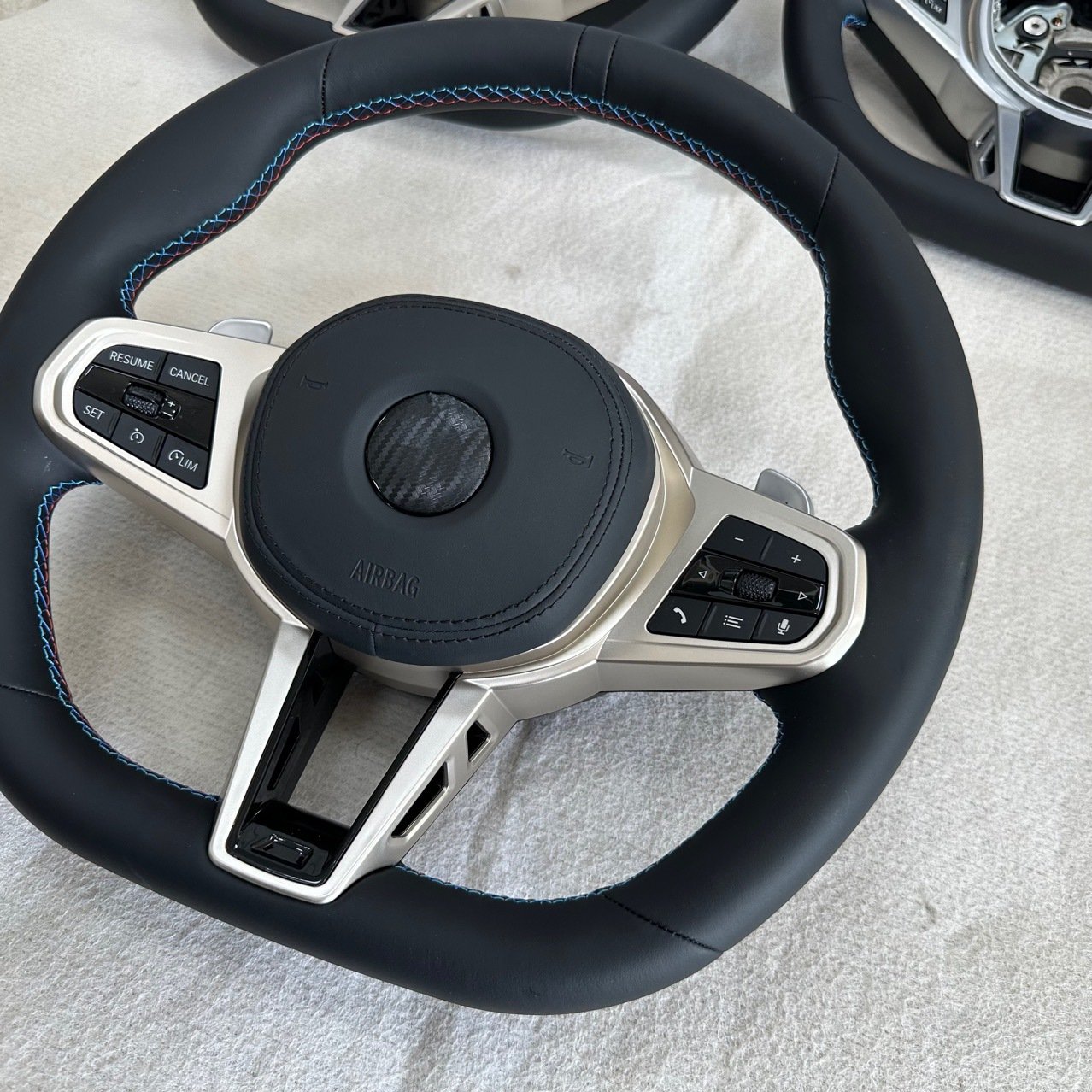 Car accessories Classic car steering wheel BMW custom leather steering wheel Leather steering wheel