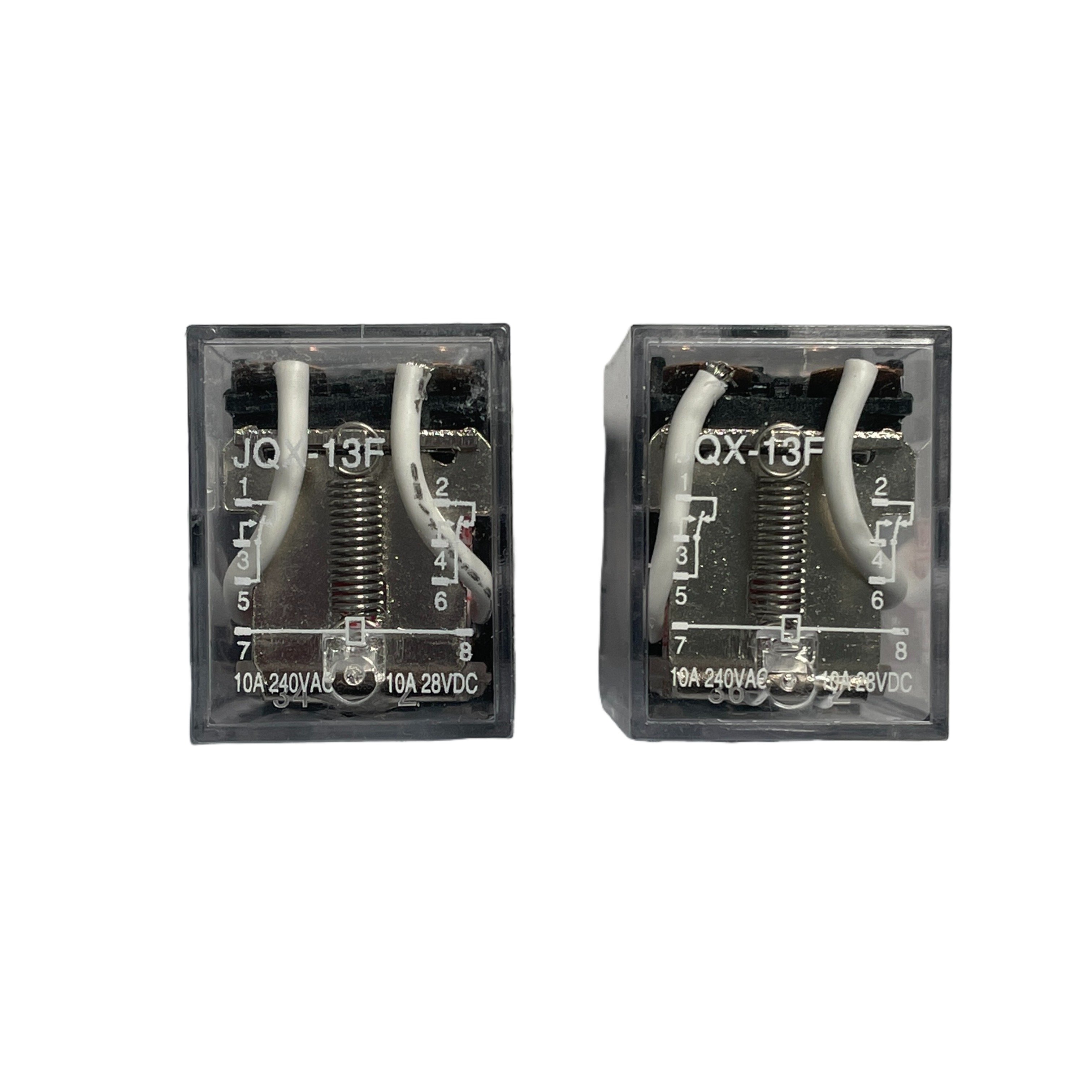 CT13F-2Z (JQX-13F-2Z) 8Pins DPDT Relay Super General Purpose Electric Relay DC12V 10A Power Relay