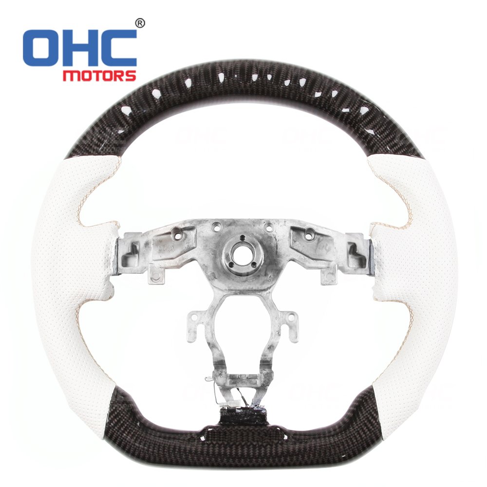 370z carbon fiber fit for nissan 370z exhaust led rpm real carbon fiber steering wheel accessories auto parts nismo ohc motors