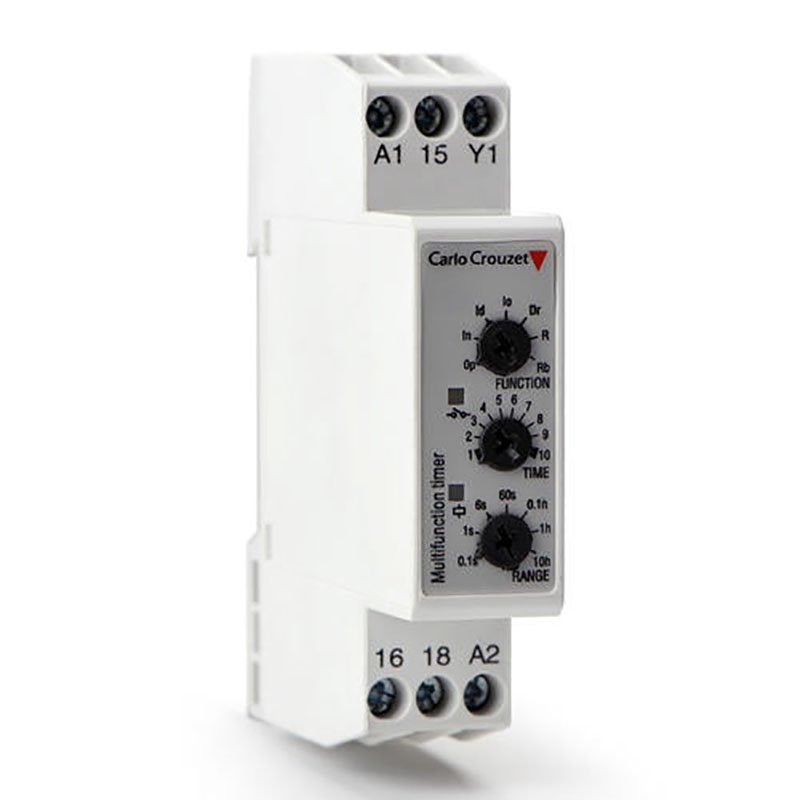 DMB01CM24 Time Relay Multifunction Timer DIN Track Mounting Knob Optional Features New Original Original Spot