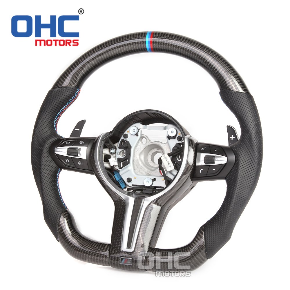 Volante for BMW E46 3 series M3 E38 E85 E86 E39 E83 Z4 Upgrade to M Sport Performance Carbon Fiber Steering Wheel OHC MOTORS
