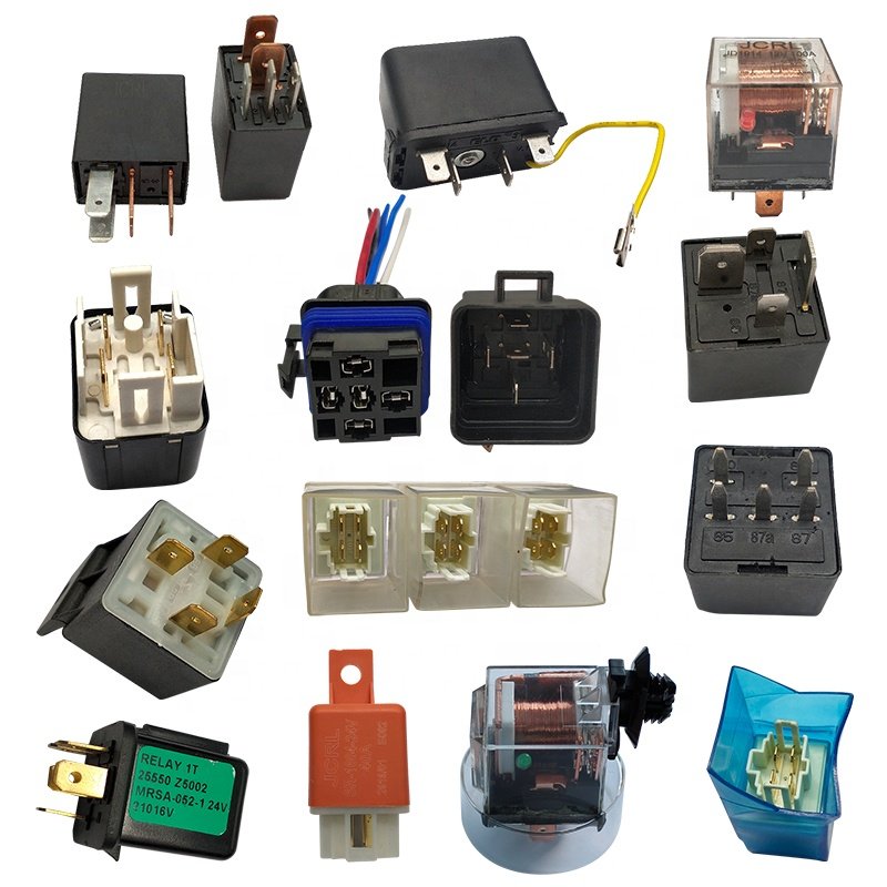 Car Relay 4pin 5pin 40a Auto Relay 12v 24v Rele 40A 14VDC Load Types Automotive Relay