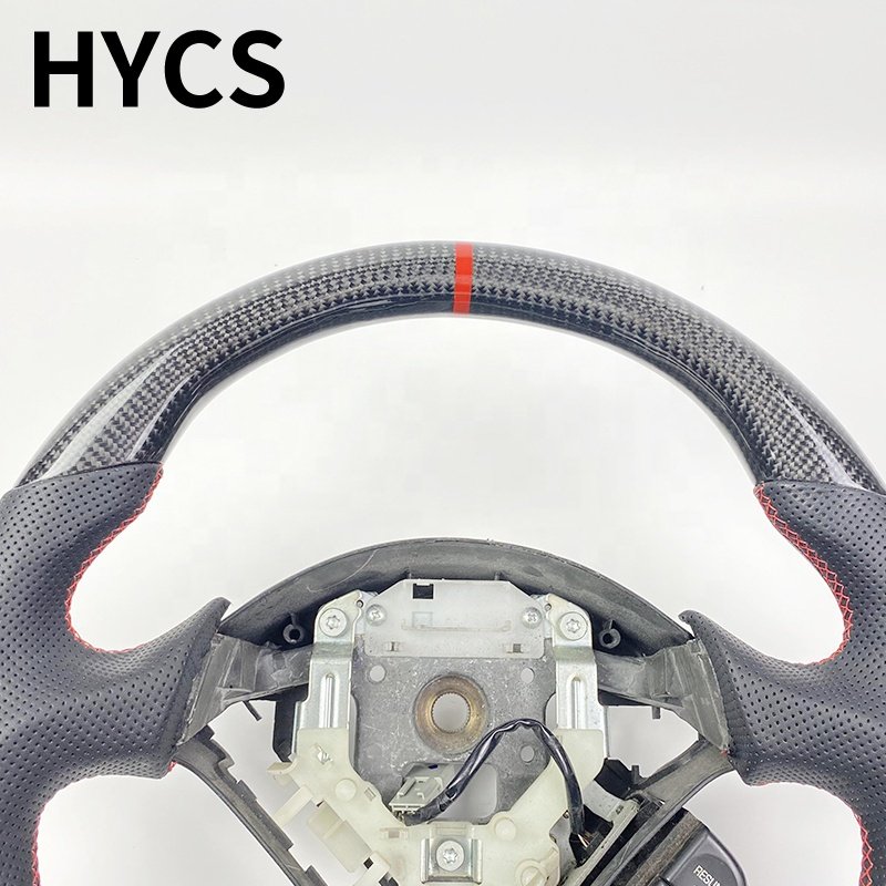 JDM racing steering wheel custom car interior accessories carbon fiber steering wheel for Honda S2000 DC5 Civic Type R
