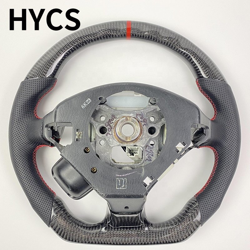 JDM racing steering wheel custom car interior accessories carbon fiber steering wheel for Honda S2000 DC5 Civic Type R