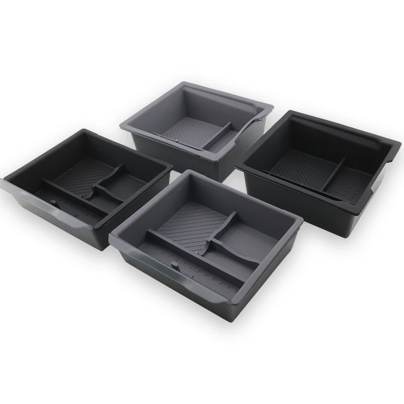 Waterproof Central Storage Box for Tesla Model 3 2024 Organizer Center Armrest Storage Box Fit for Tesla Highland Accessories