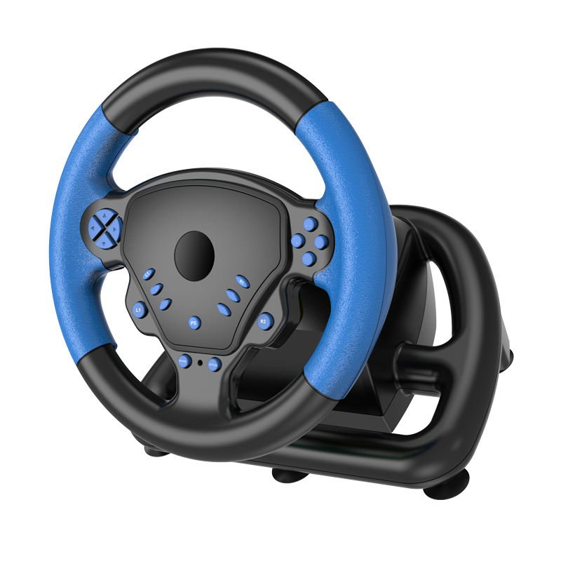 Wholesale 4In1 Wireless Multi-Function Racing Gaming Steering Wheel With Shifter And Pedals