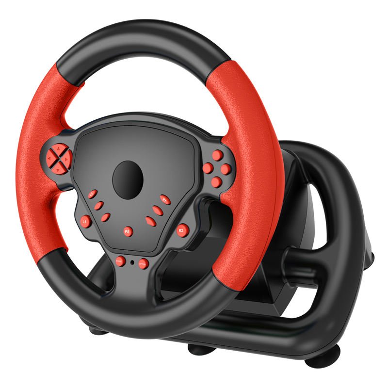 Wholesale 4In1 Wireless Multi-Function Racing Gaming Steering Wheel With Shifter And Pedals