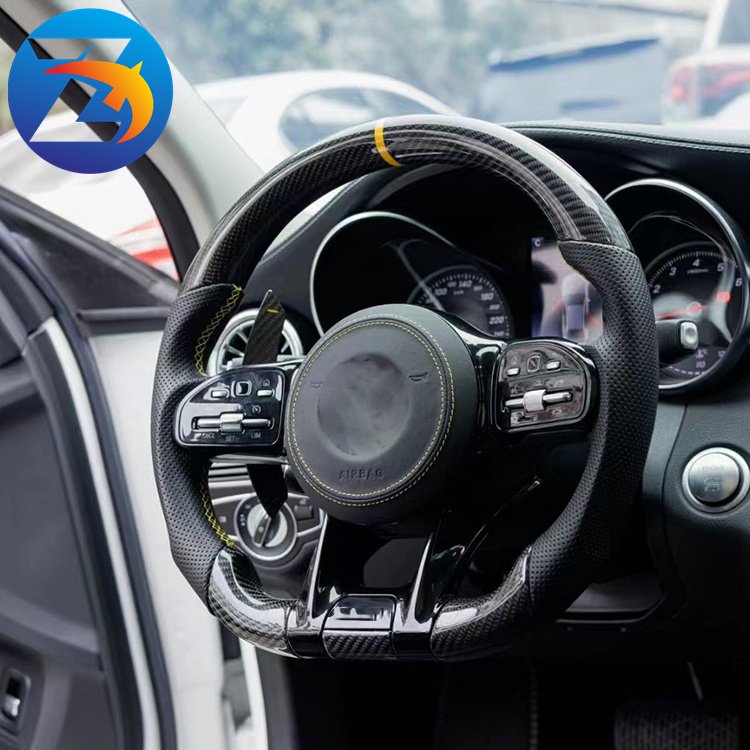 Leather Steering Wheel For Mercedes Benz W223 W253 W213 W205 W222 W206 W213 W218 Steering Wheel
