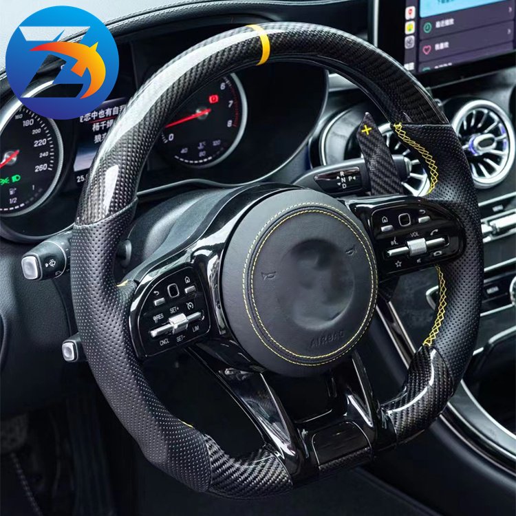 Leather Steering Wheel For Mercedes Benz W223 W253 W213 W205 W222 W206 W213 W218 Steering Wheel