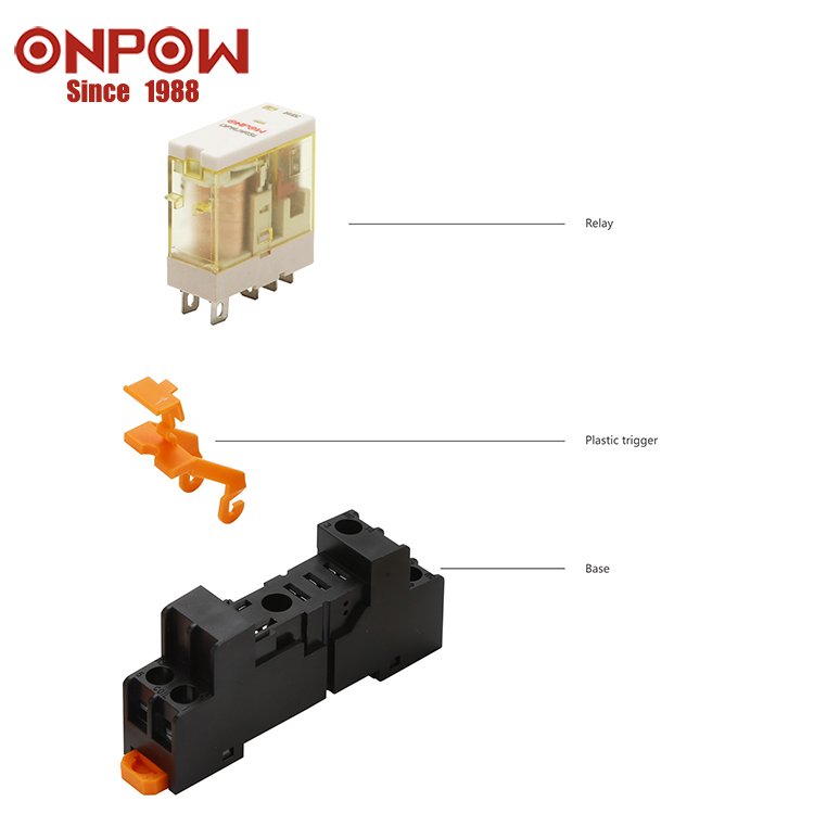 32 Years ONPOW Electromagnetic Relay ROHS CE CQC 2020 Promotional Product