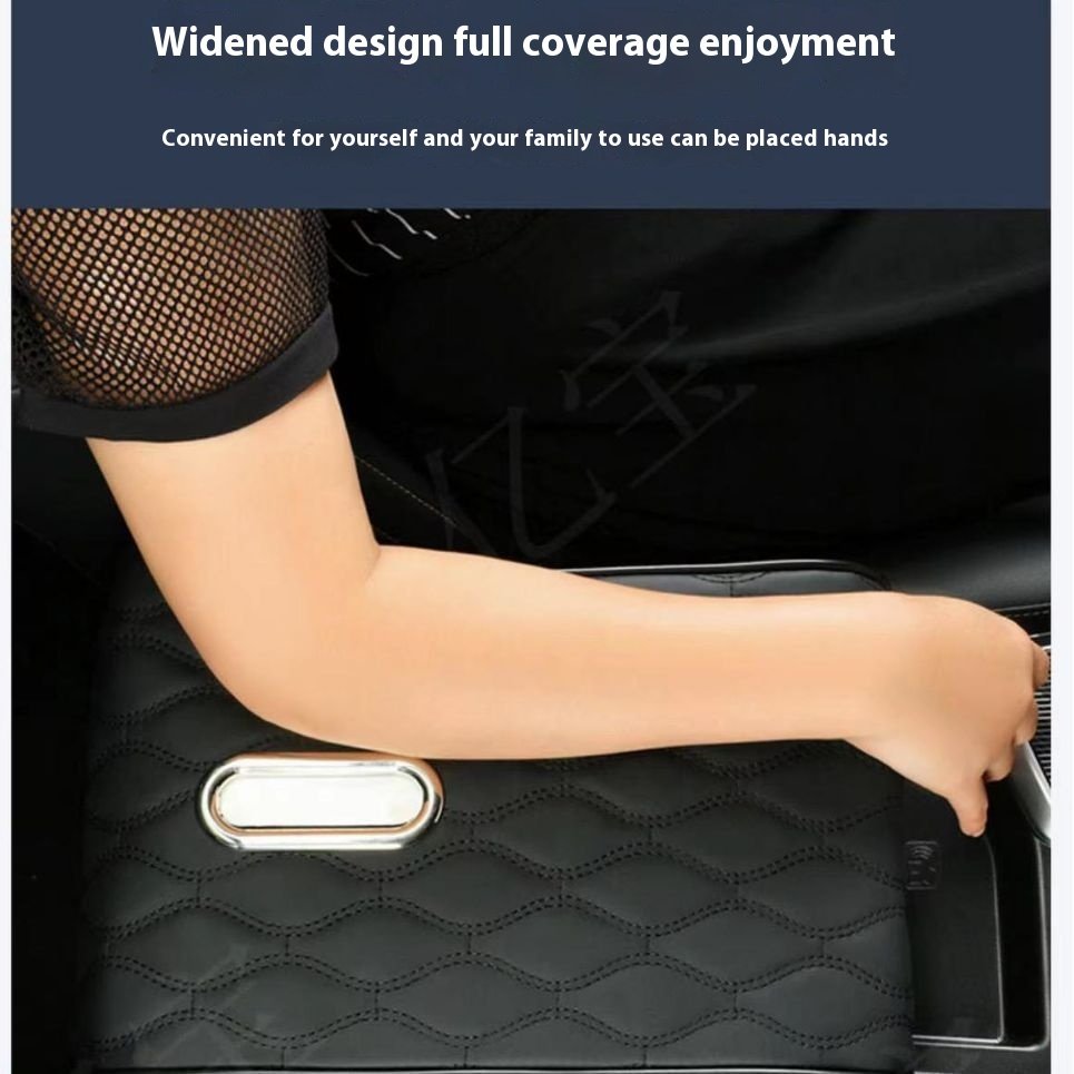 Four Seasons Comfortable Non-Slip Car Lift Pad with Paper Armrest General Breathing Rubber for Audi and VW Interior Kits