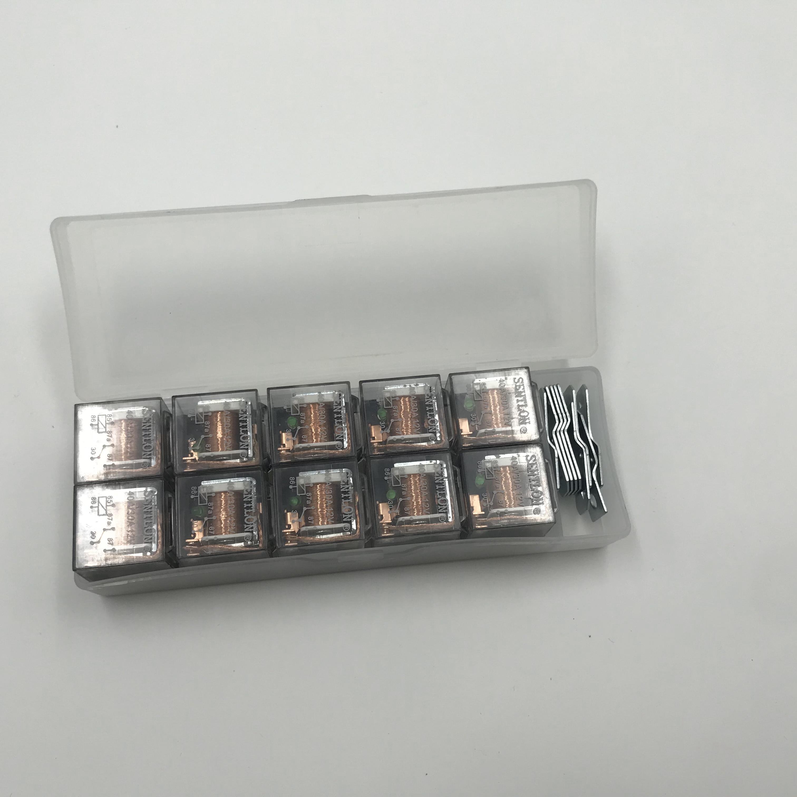 Factory Price Good Quality Universal Car Relay 4 Pin 5 Pin 12v /24v Auto Relay 30A, 40A