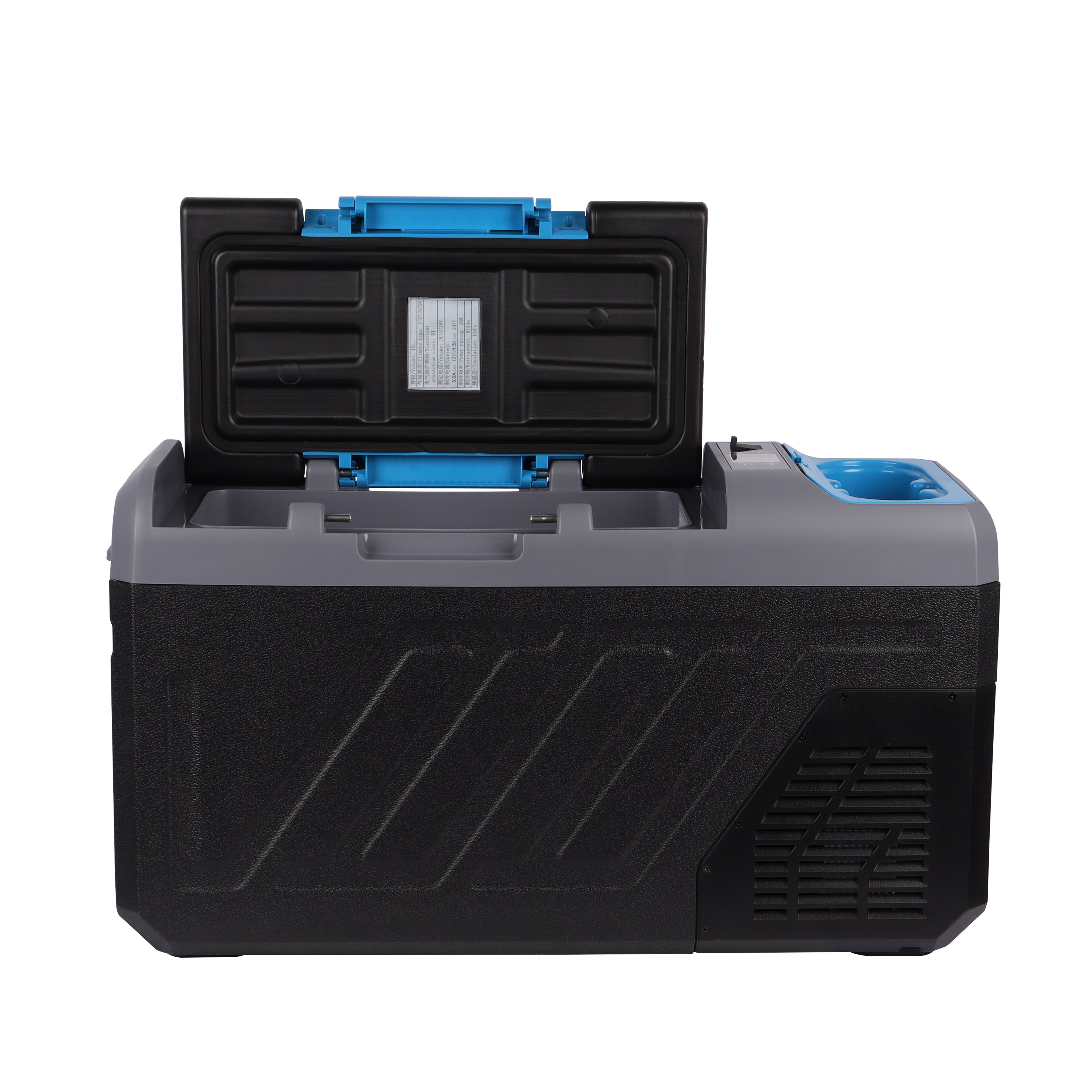 Wholesale 15 Liter Frozen Car Armrest Fridge Camping Fridge Freezer Portable with Battery