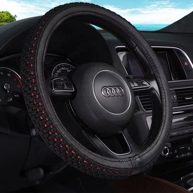 Car Men Factory 2022 new Fashion Hot sales with silk materials universal Steering Wheel Cover for all cars