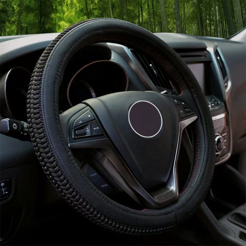 Car Men Factory 2022 new Fashion Hot sales with silk materials universal Steering Wheel Cover for all cars