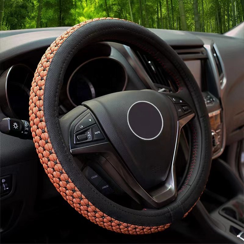 Car Men Factory 2022 new Fashion Hot sales with silk materials universal Steering Wheel Cover for all cars