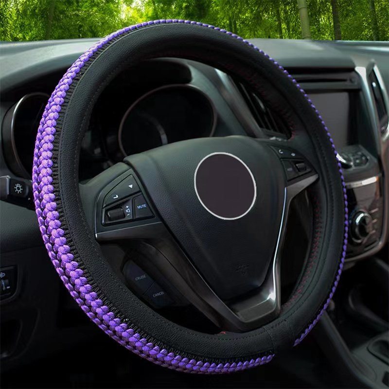 Car Men Factory 2022 new Fashion Hot sales with silk materials universal Steering Wheel Cover for all cars