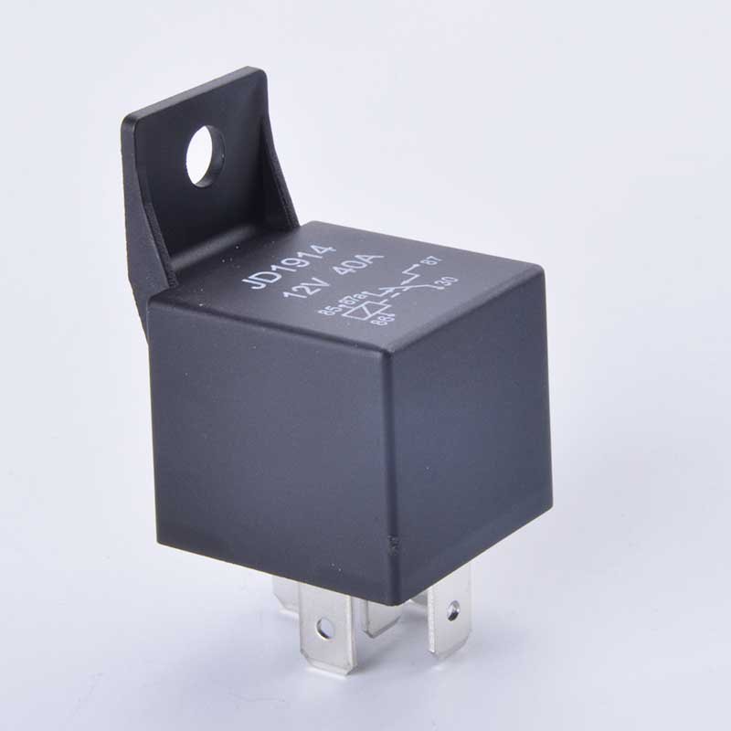 JD1914 Auto Relay with Socket Car Relay 12V 40A 5pin 1NO 1NC, Automotive Relay