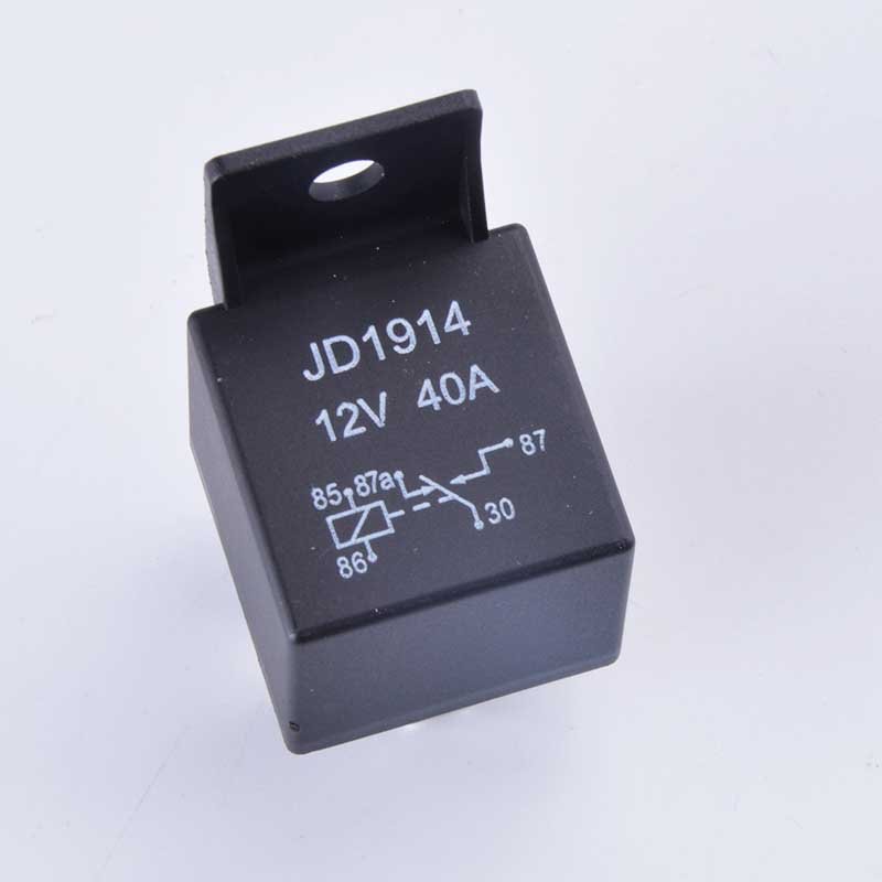 JD1914 Auto Relay with Socket Car Relay 12V 40A 5pin 1NO 1NC, Automotive Relay