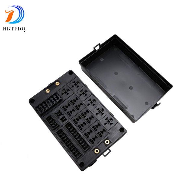 New Free Combination Universal Fuse and Relay Control Box Kit for Automotive Car Truck Marine Boat