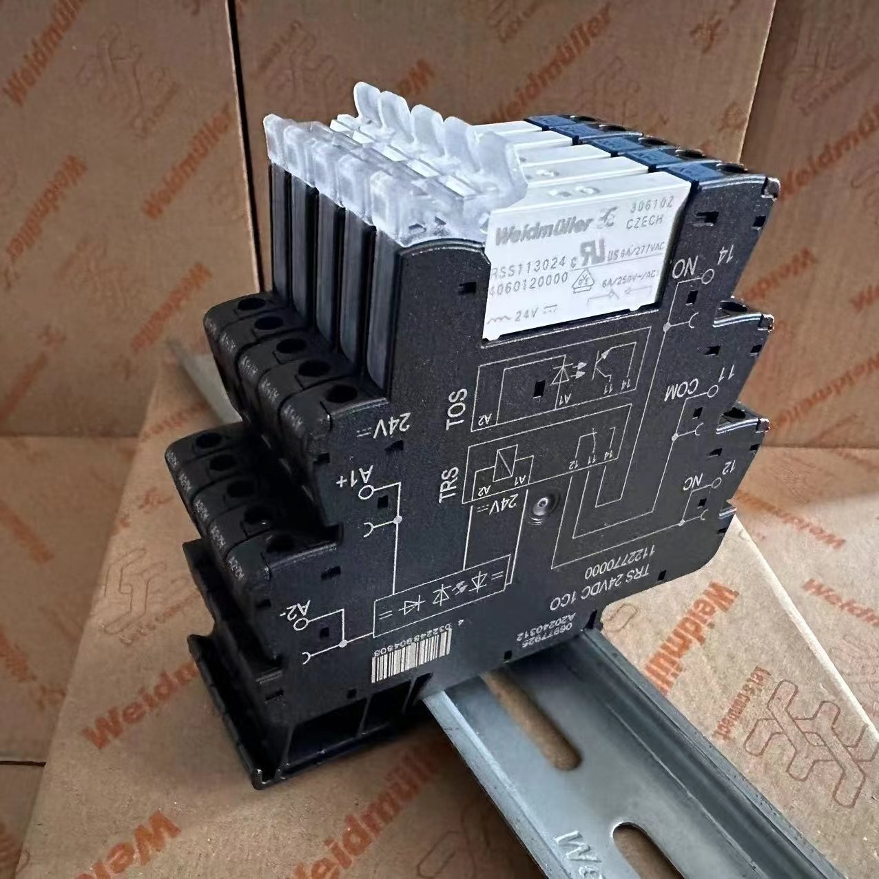 Weidmuller 1122880000 TRZ 24VDC 1CO One Normally Open One Normally Closed 24V Ultra-thin Relay Module
