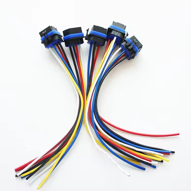 12V 24V 4pin 5 Pin Universal 40A Auto Relay With WireHarness Socket