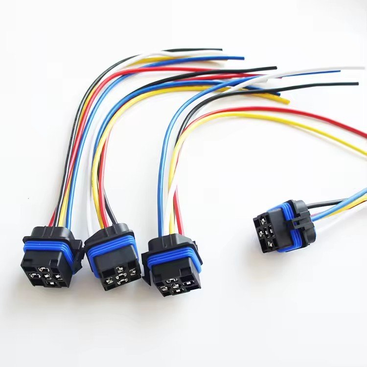 12V 24V 4pin 5 Pin Universal 40A Auto Relay With WireHarness Socket