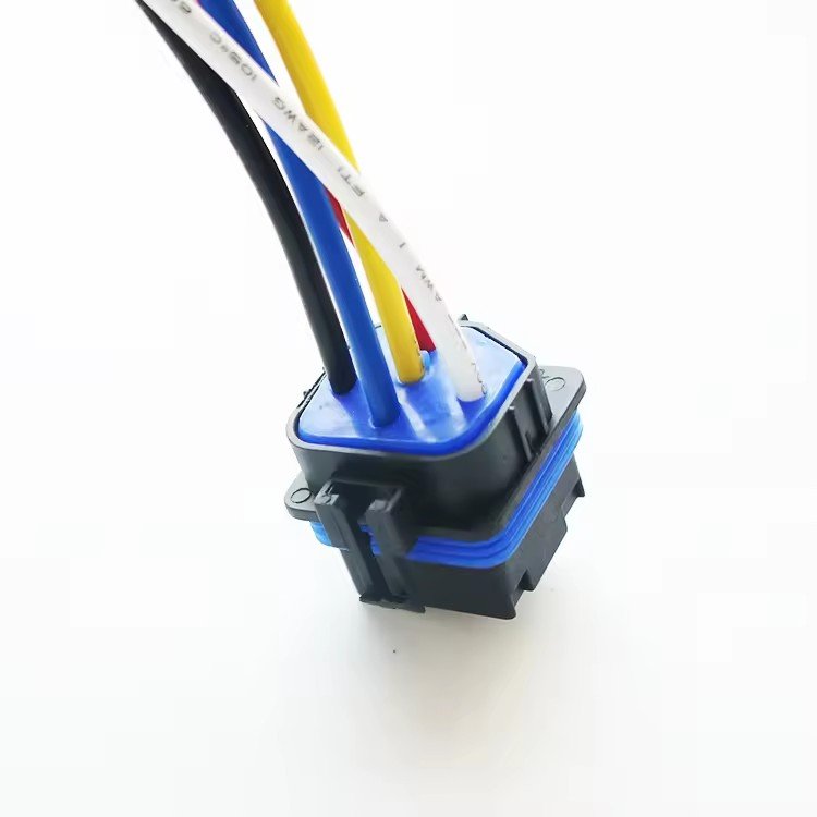 12V 24V 4pin 5 Pin Universal 40A Auto Relay With WireHarness Socket