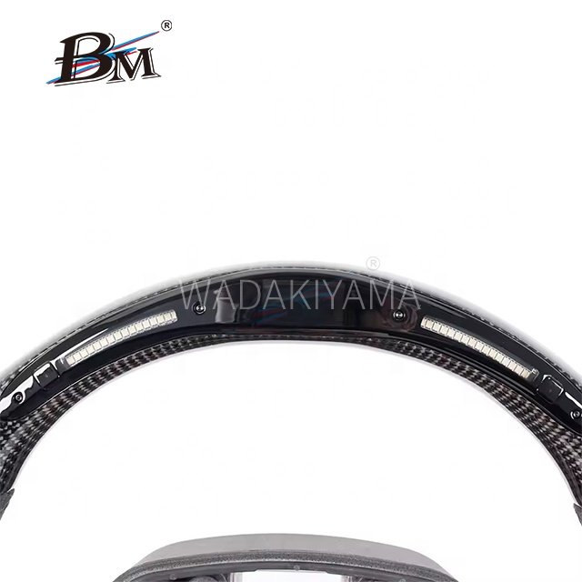 Sport Carbon Fiber Style For F150 Raptor Ford LED Steering Alcantara Wheels Hot Sale Interior Accessories For Cars 2021-up By BM