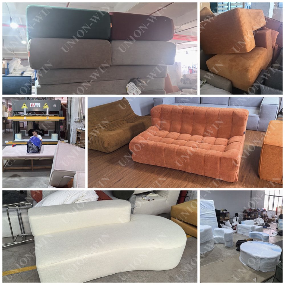 Beezin Living Room Modular Sponge Couch Bed Set Furniture Chair in Box Foam Vacuum Foam Sofa Set Furniture Compressed Sofa